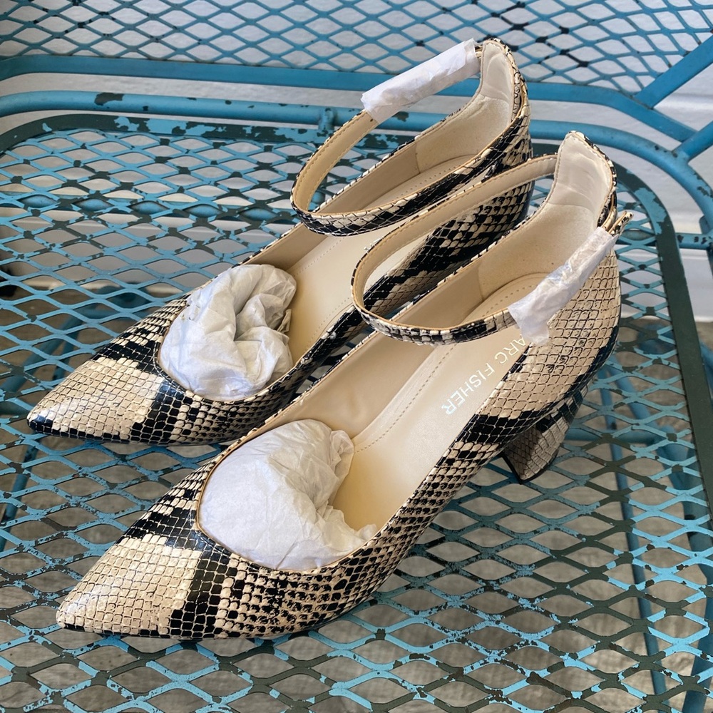 Snake Skin Pumps